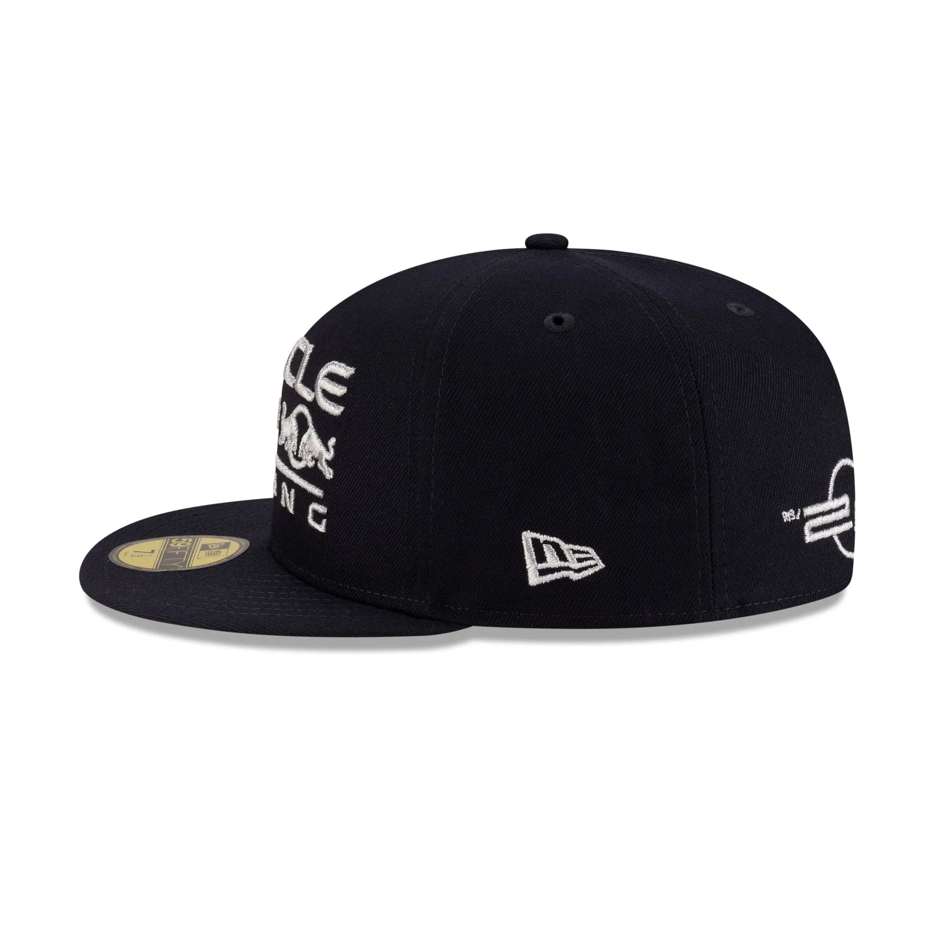 2025 Miami Race Oracle Red Bull Racing Metallic Navy 59FIFTY Fitted Hat sold by New Era product image thumbnail 5