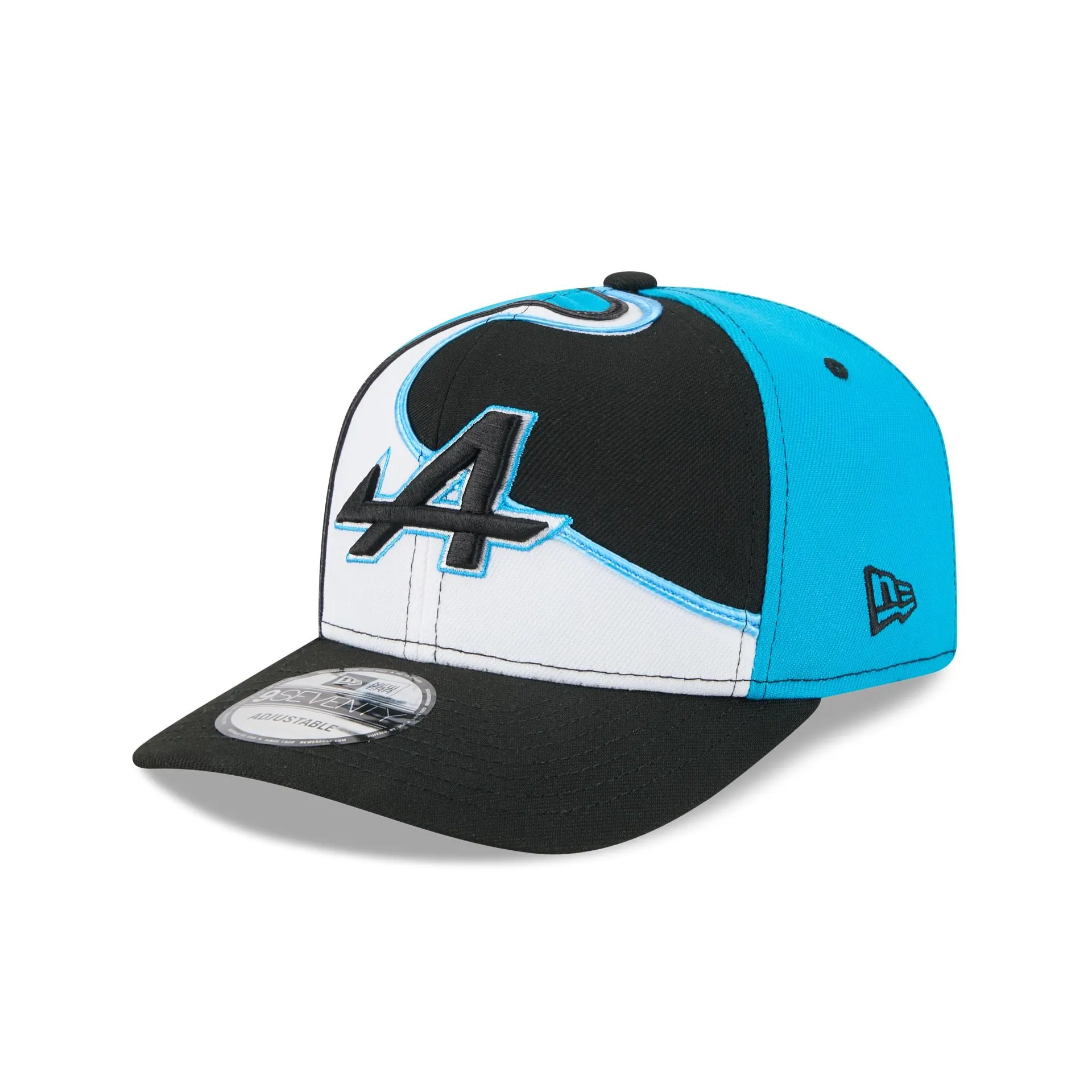 2025 Miami Race BWT Alpine F1 Team Blue Black 9SEVENTY Stretch-Snap Hat sold by New Era product image thumbnail 2
