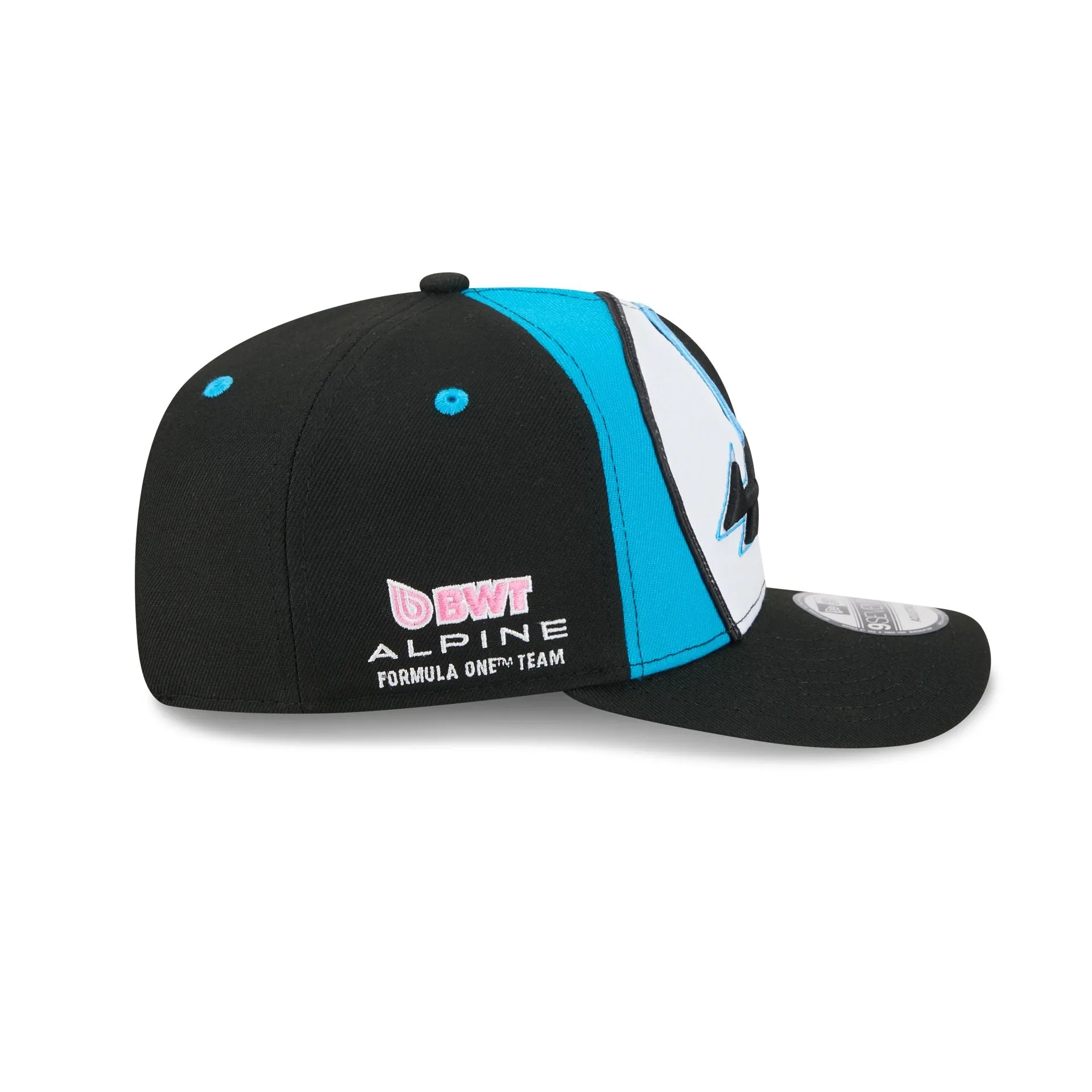 2025 Miami Race BWT Alpine F1 Team Blue Black 9SEVENTY Stretch-Snap Hat sold by New Era product image thumbnail 4