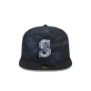 Just Caps Ripstop Camo Seattle Mariners 59FIFTY A-Frame Fitted Hat sold by New Era