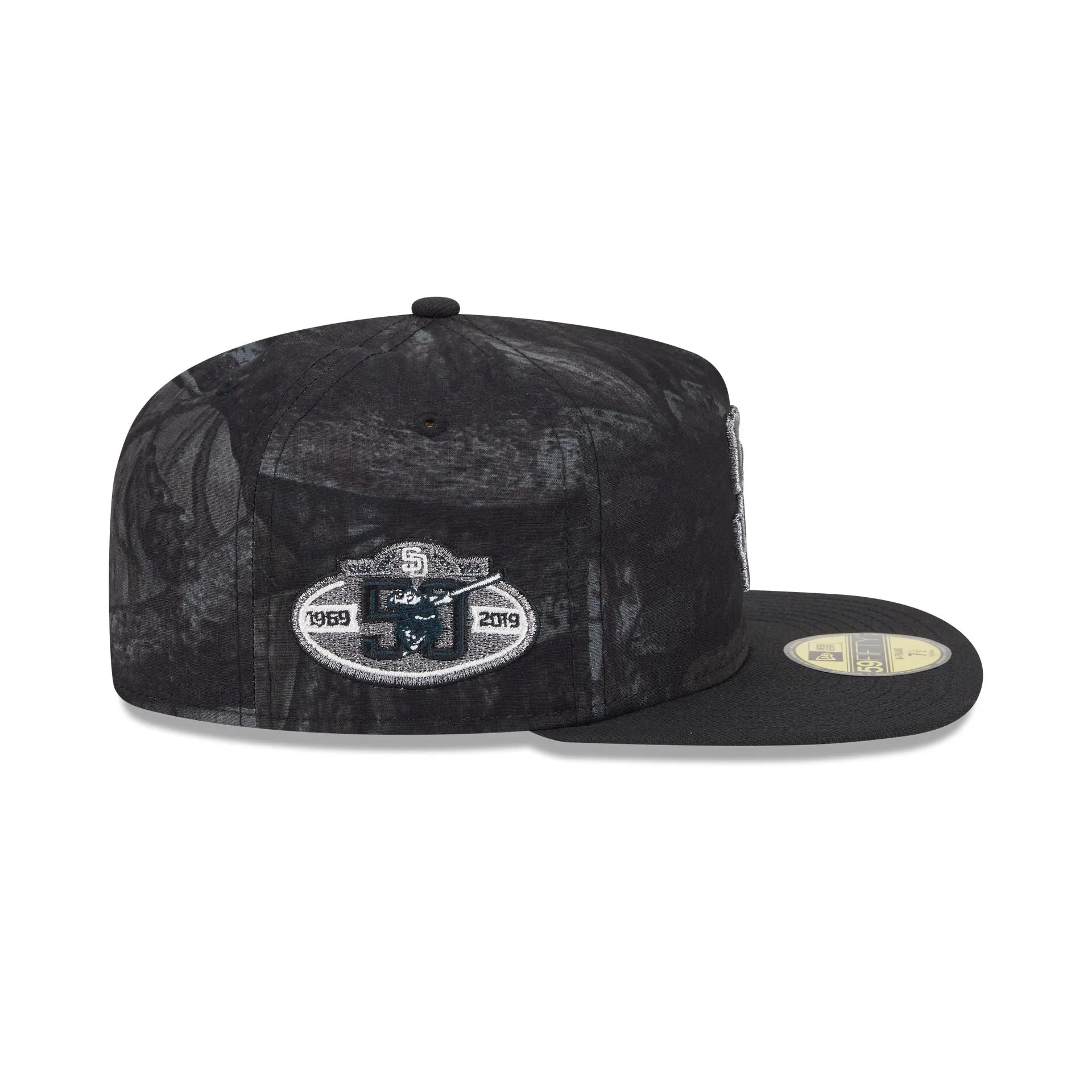 Just Caps Ripstop Camo San Diego Padres 59FIFTY A-Frame Fitted Hat sold by New Era product image thumbnail 4