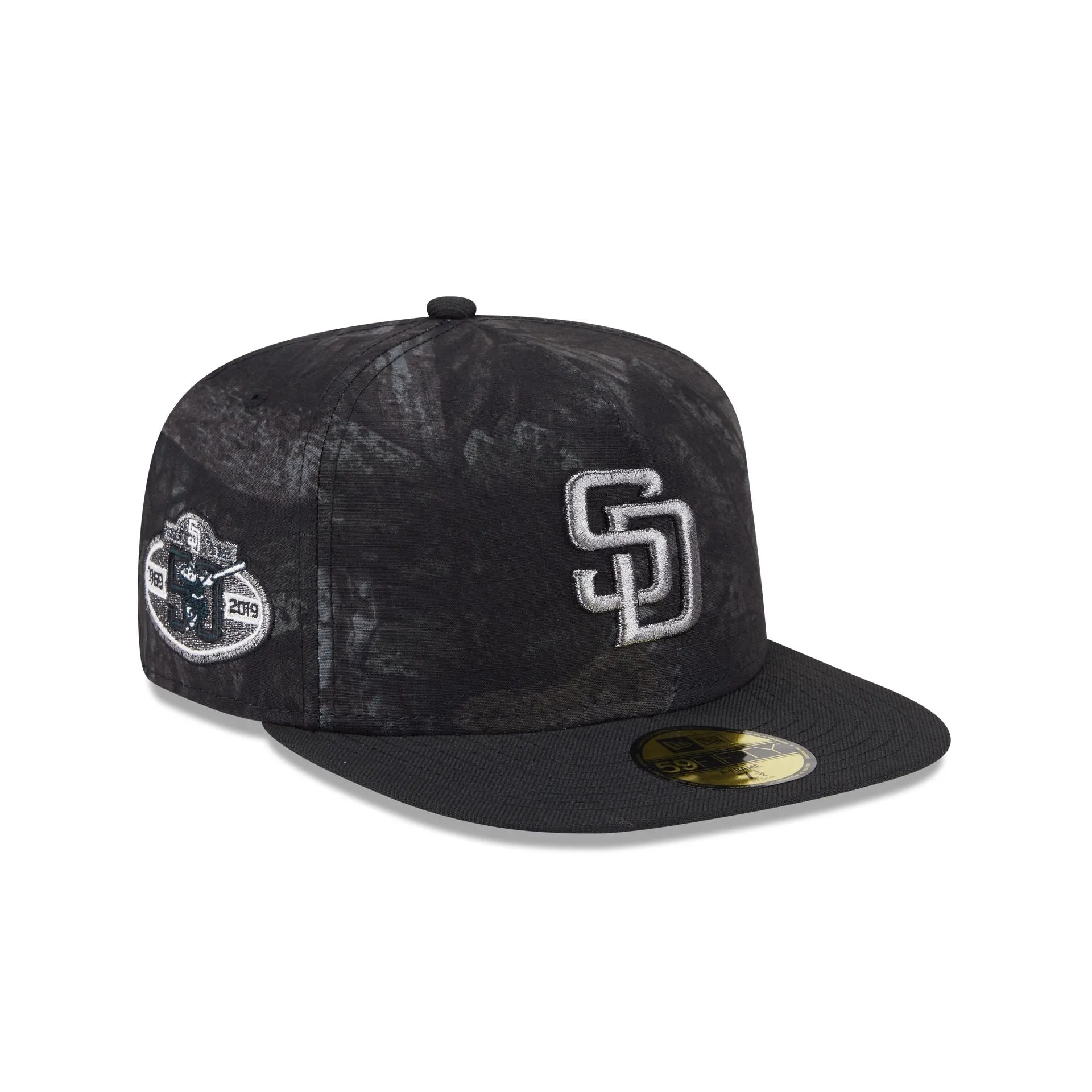 Just Caps Ripstop Camo San Diego Padres 59FIFTY A-Frame Fitted Hat sold by New Era