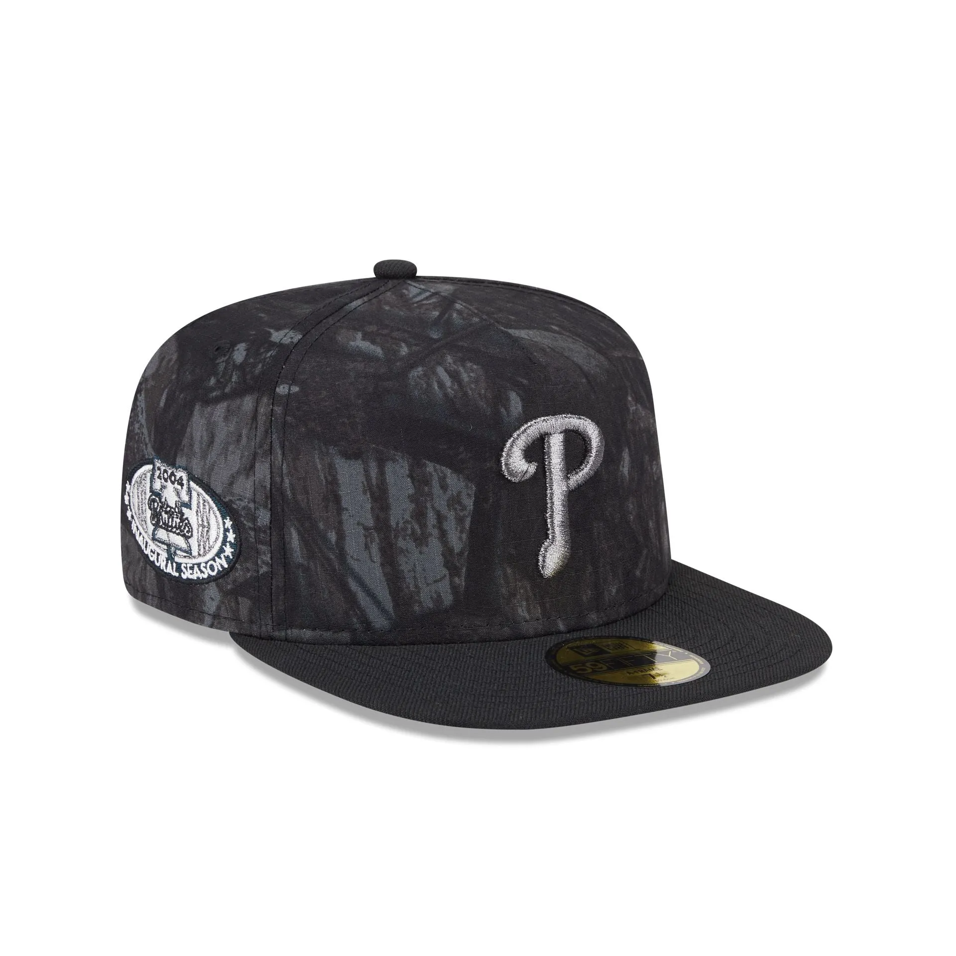 Just Caps Ripstop Camo Philadelphia Phillies 59FIFTY A-Frame Fitted Hat sold by New Era