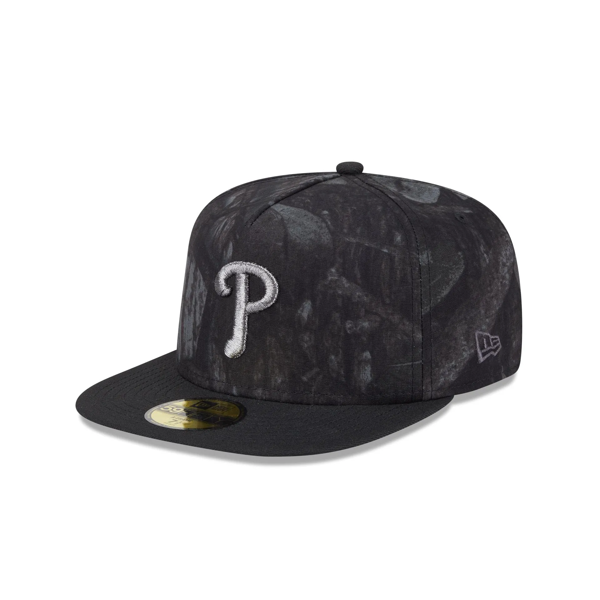 Just Caps Ripstop Camo Philadelphia Phillies 59FIFTY A-Frame Fitted Hat sold by New Era product image thumbnail 3