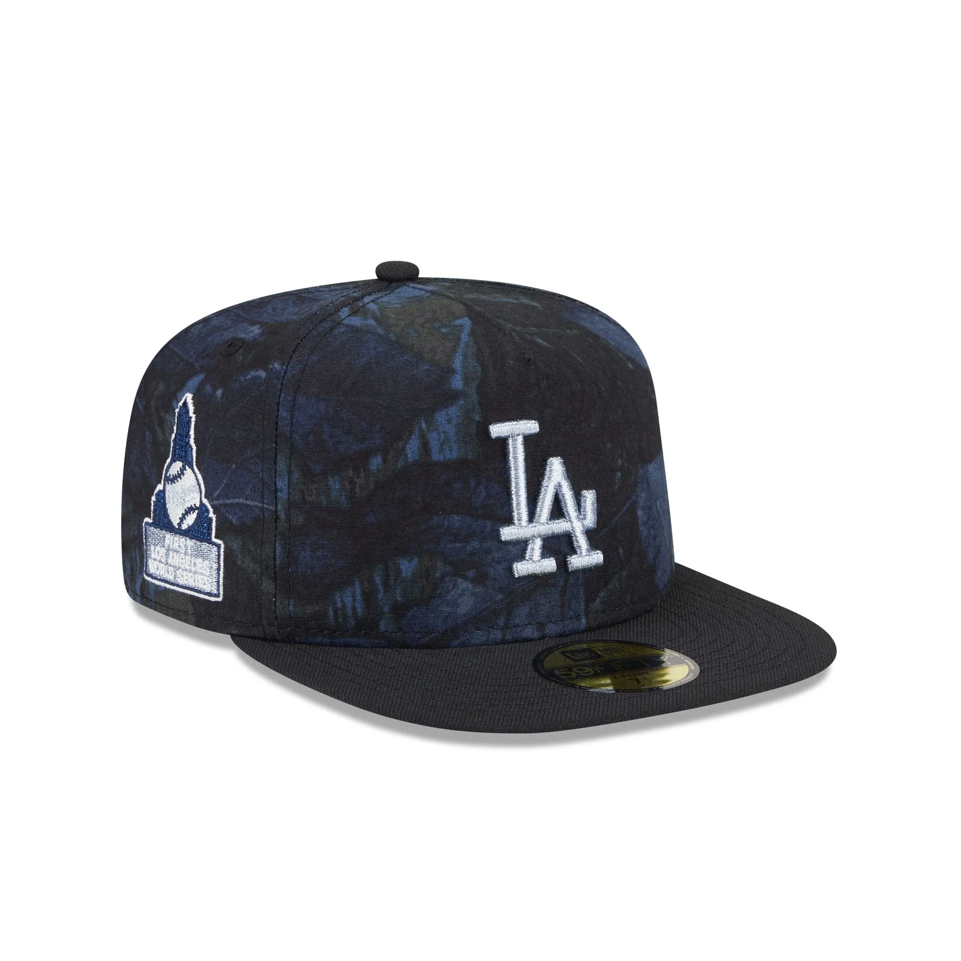 Just Caps Ripstop Camo Los Angeles Dodgers 59FIFTY A-Frame Fitted Hat sold by New Era