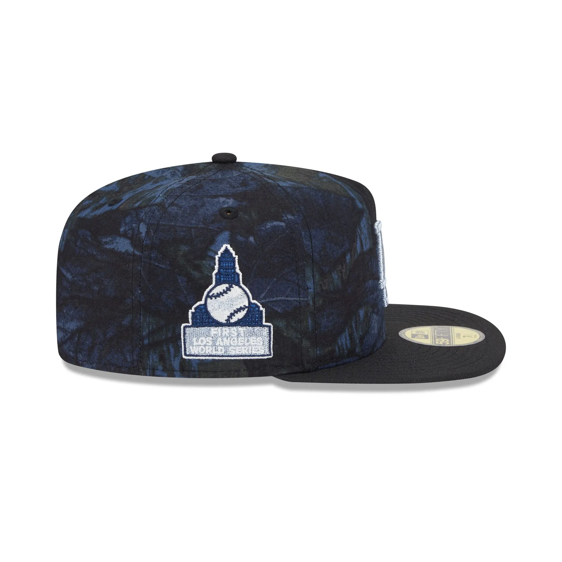 Just Caps Ripstop Camo Los Angeles Dodgers 59FIFTY A-Frame Fitted Hat sold by New Era product image thumbnail 4