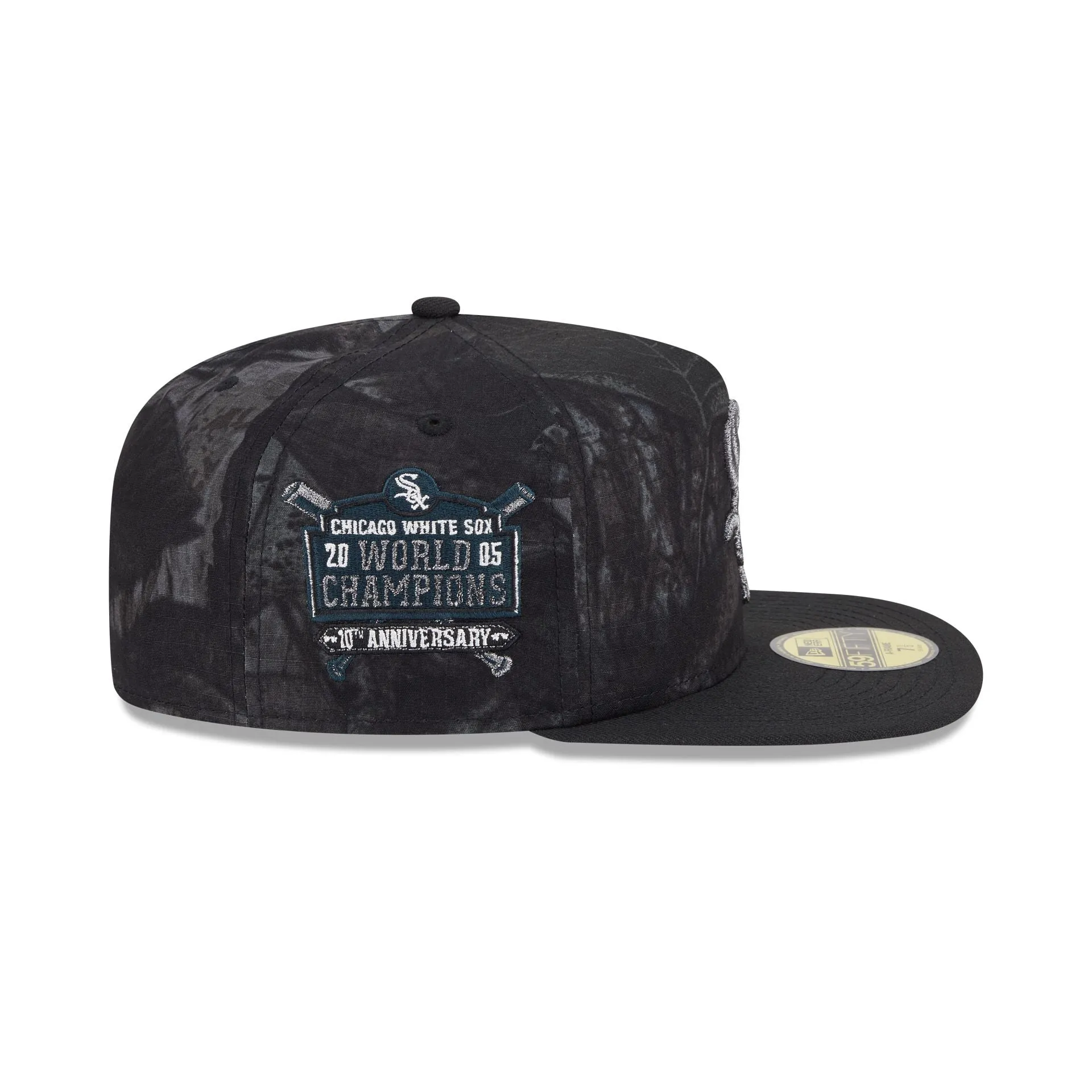 Just Caps Ripstop Camo Chicago White Sox 59FIFTY A-Frame Fitted Hat sold by New Era product image thumbnail 4