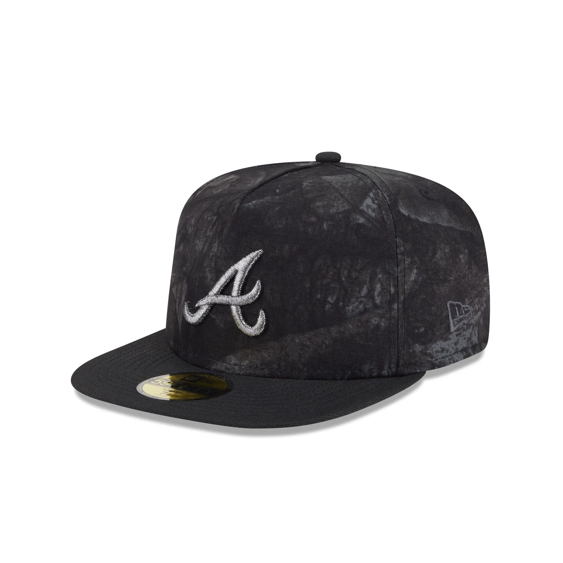 Just Caps Ripstop Camo Atlanta Braves 59FIFTY A-Frame Fitted Hat sold by New Era product image thumbnail 3