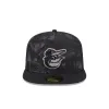 Just Caps Ripstop Camo Baltimore Orioles 59FIFTY A-Frame Fitted Hat sold by New Era