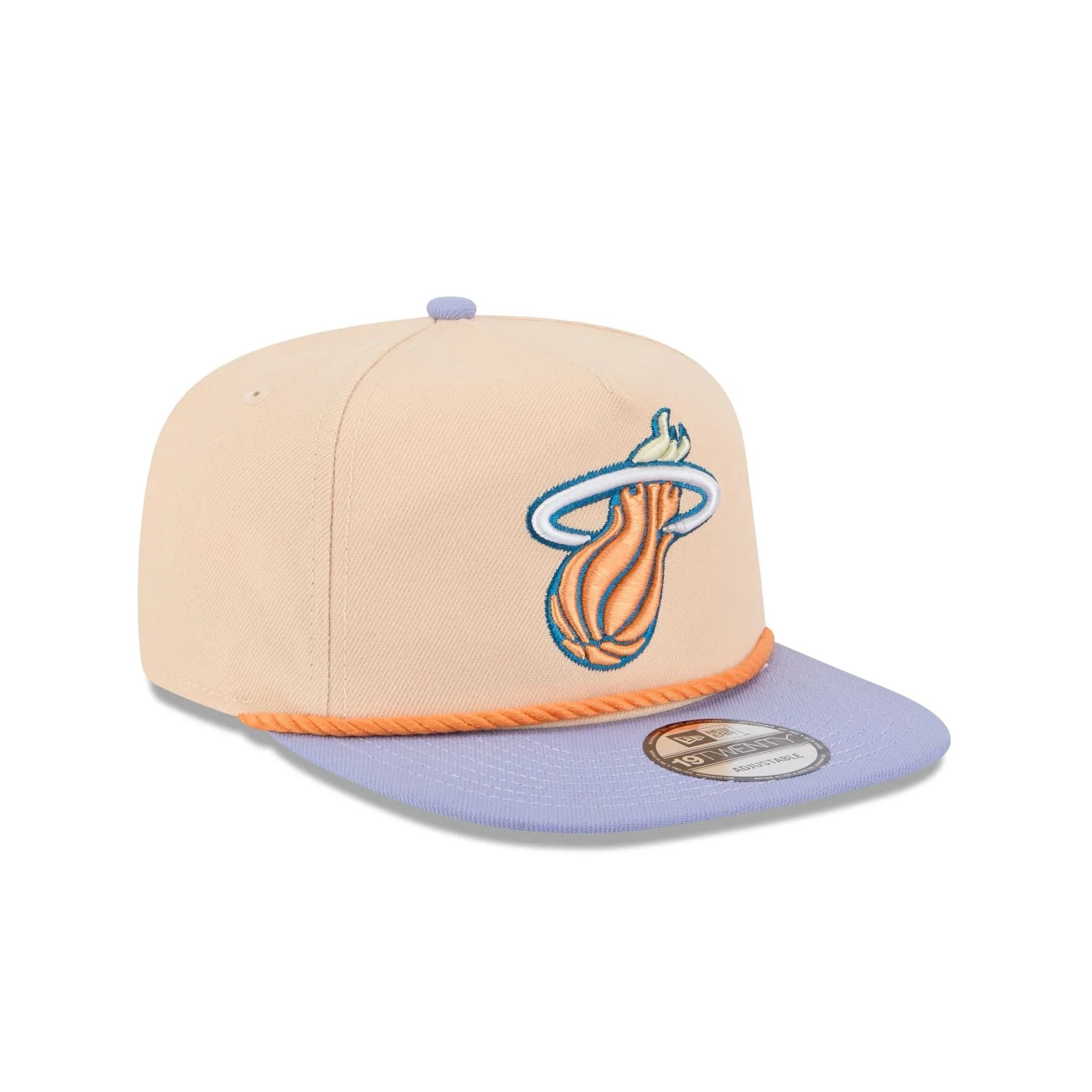 Miami Heat Mango Mocha Golfer Hat sold by New Era product image thumbnail 3