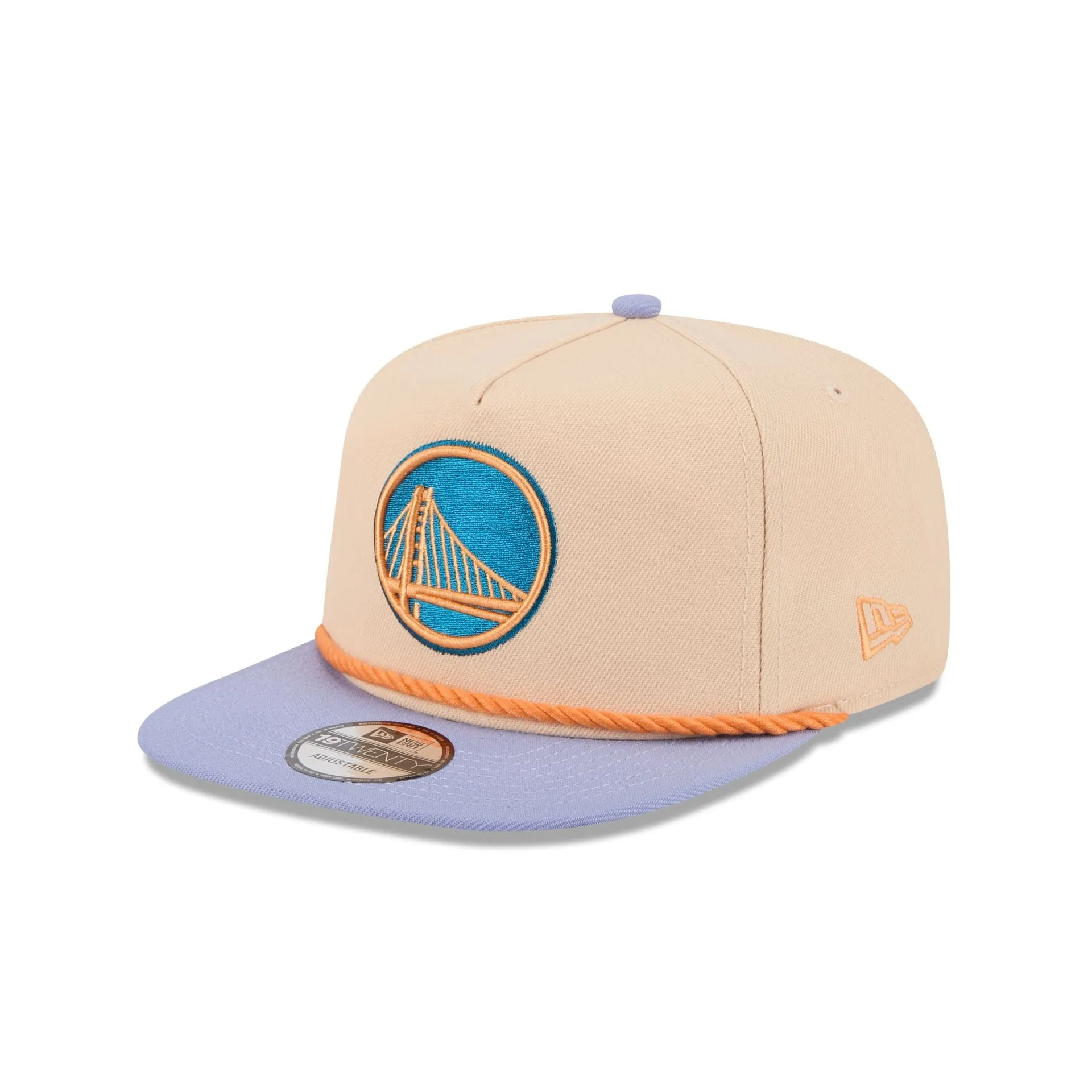 Golden State Warriors Mango Mocha Golfer Hat sold by New Era