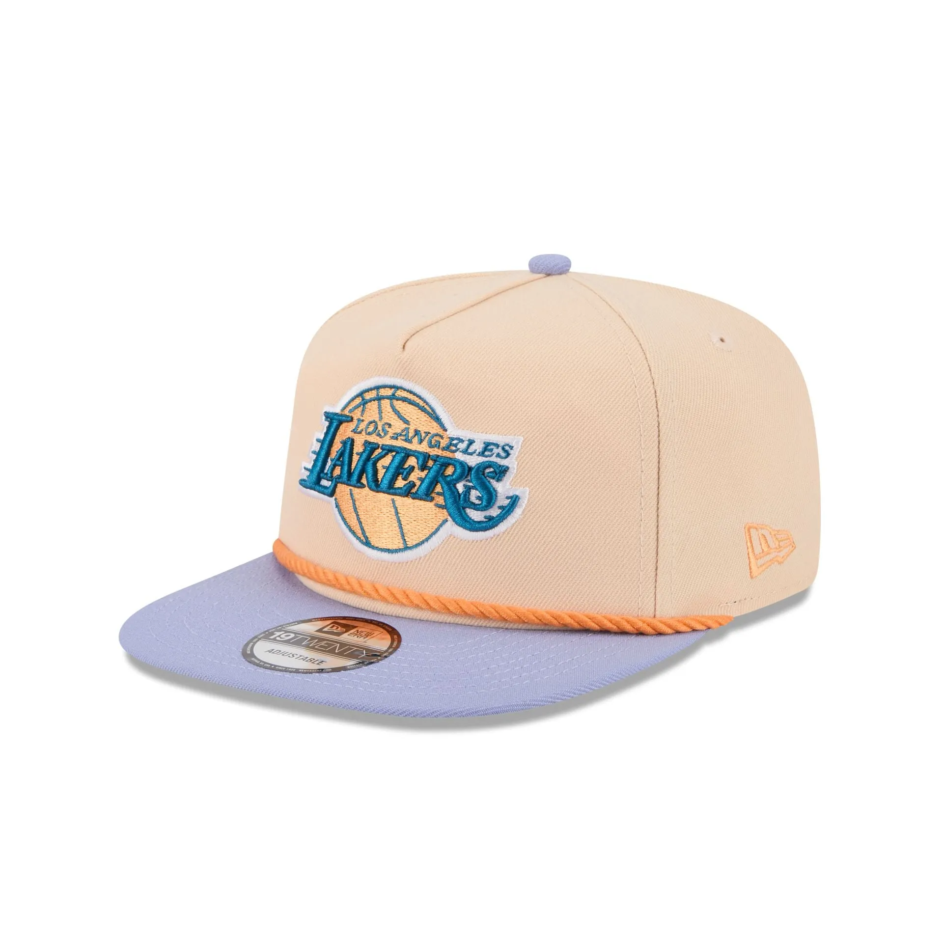 Los Angeles Lakers Mango Mocha Golfer Hat sold by New Era