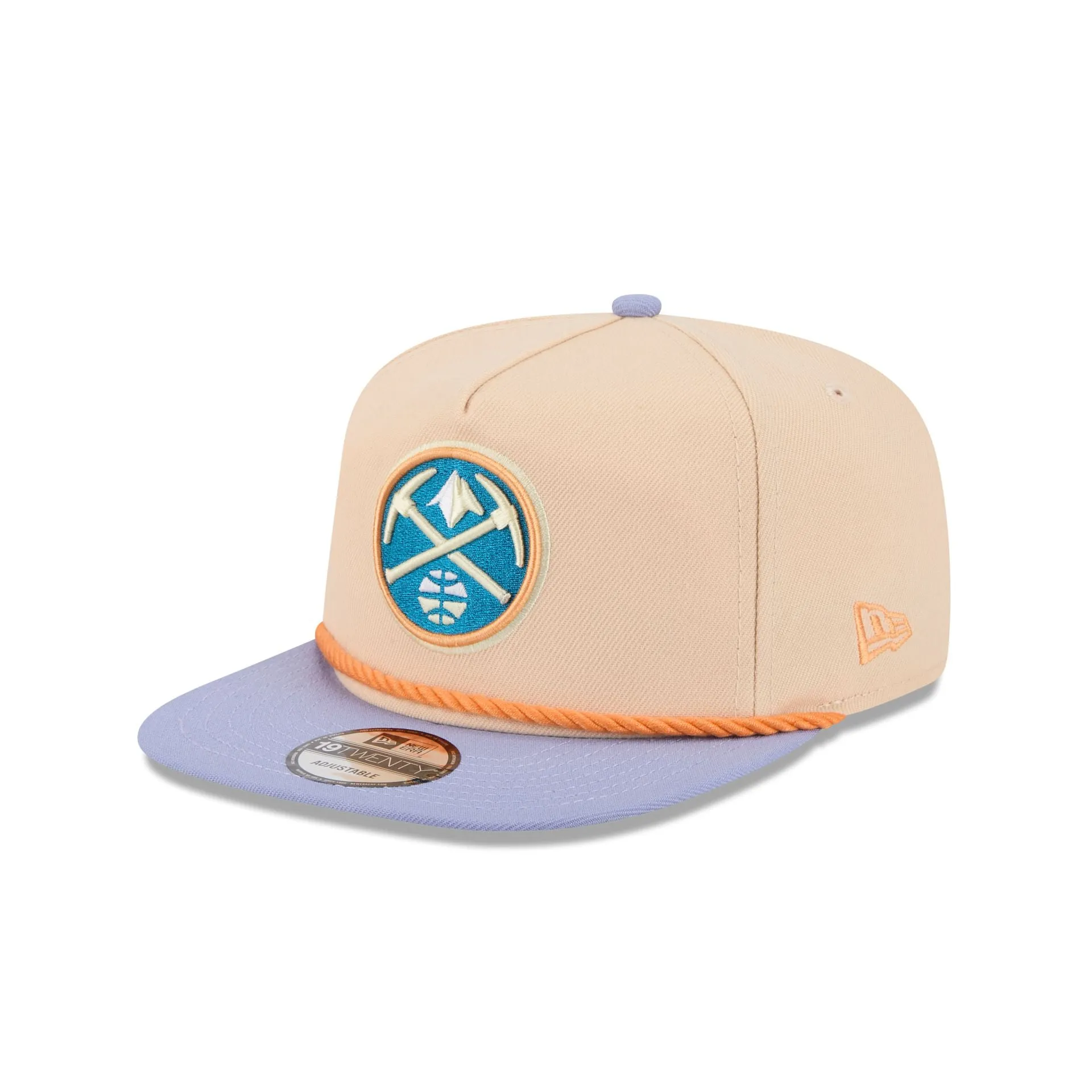 Denver Nuggets Mango Mocha Golfer Hat sold by New Era