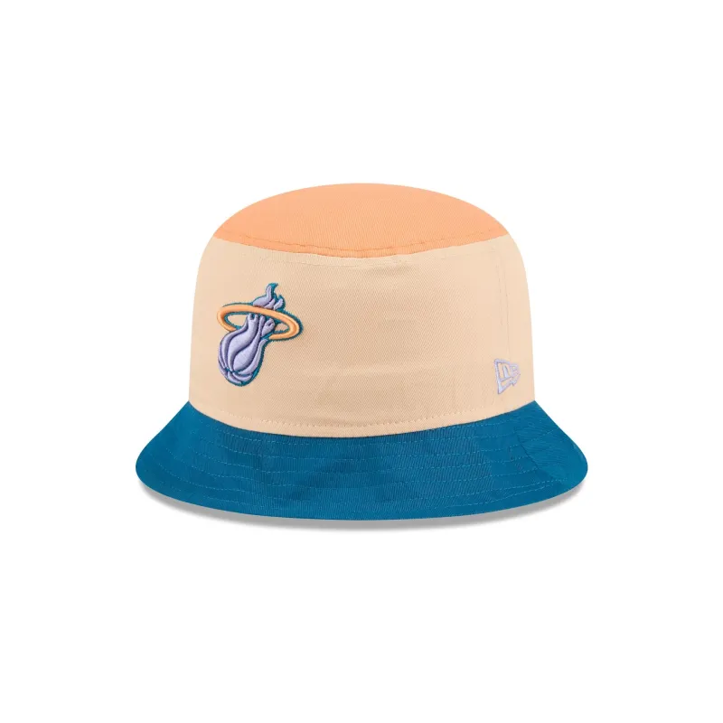 Miami Heat Mango Mocha Bucket Hat sold by New Era