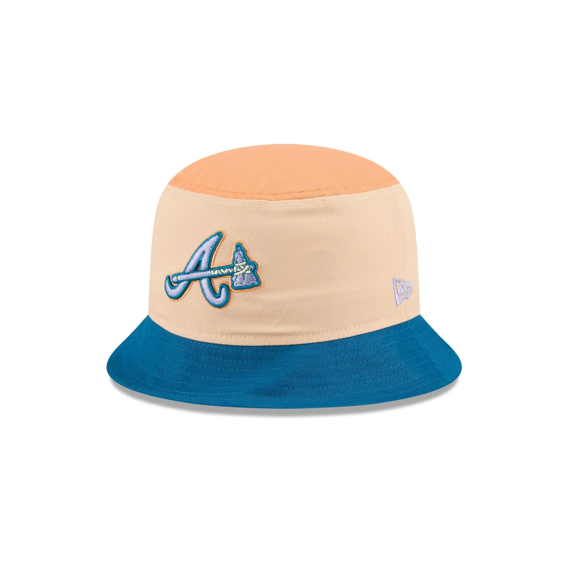 Atlanta Braves Mango Mocha Bucket Hat sold by New Era