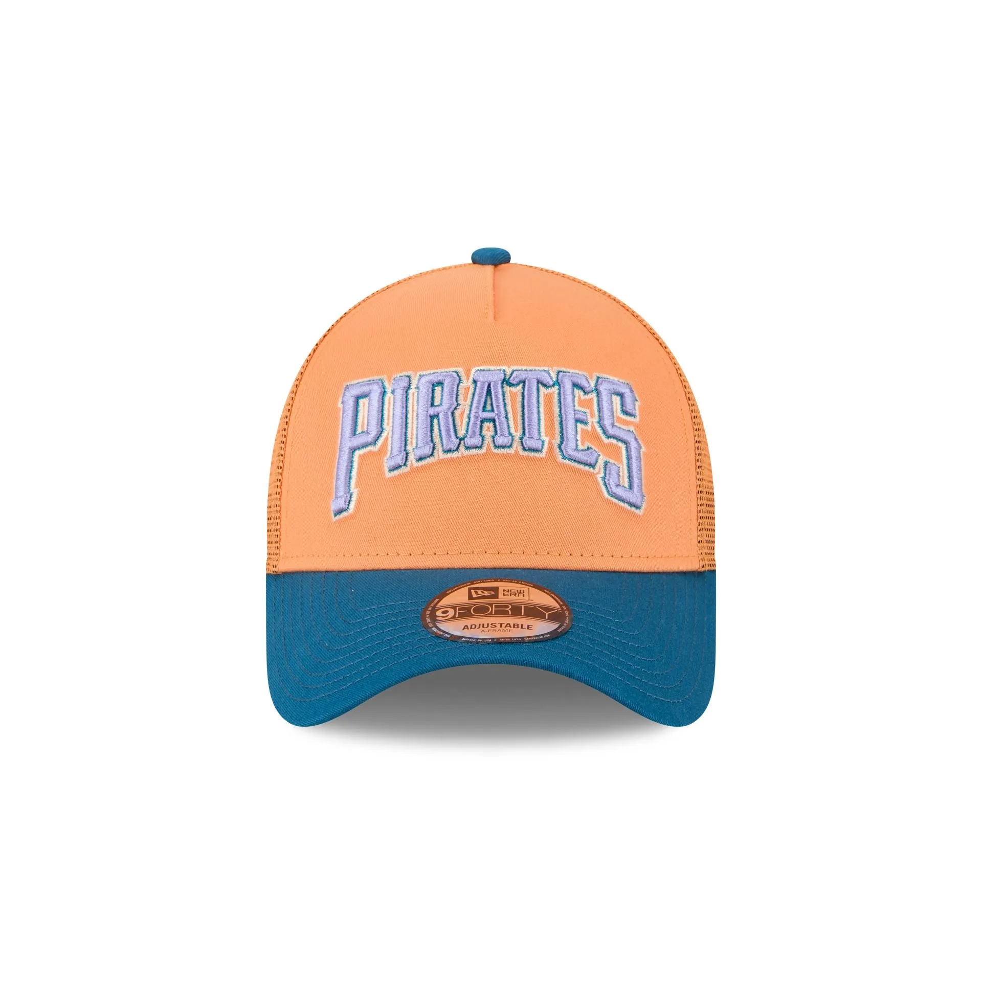 Pittsburgh Pirates Orange Glaze 9FORTY A-Frame Trucker Hat sold by New Era product image thumbnail 2