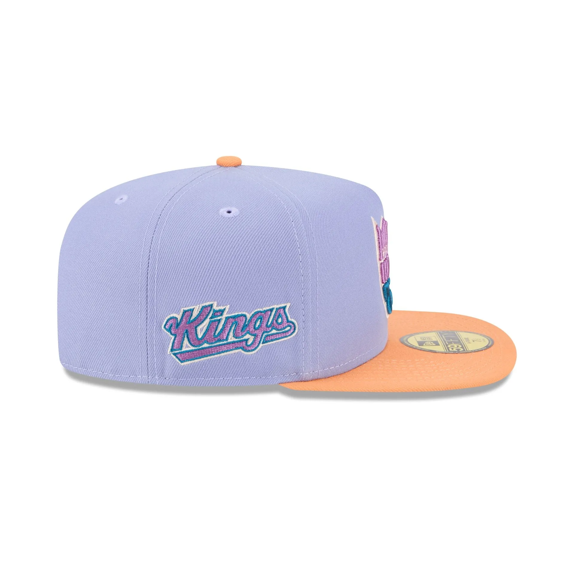 Sacramento Kings Lavender 59FIFTY A-Frame Fitted Hat sold by New Era product image thumbnail 4