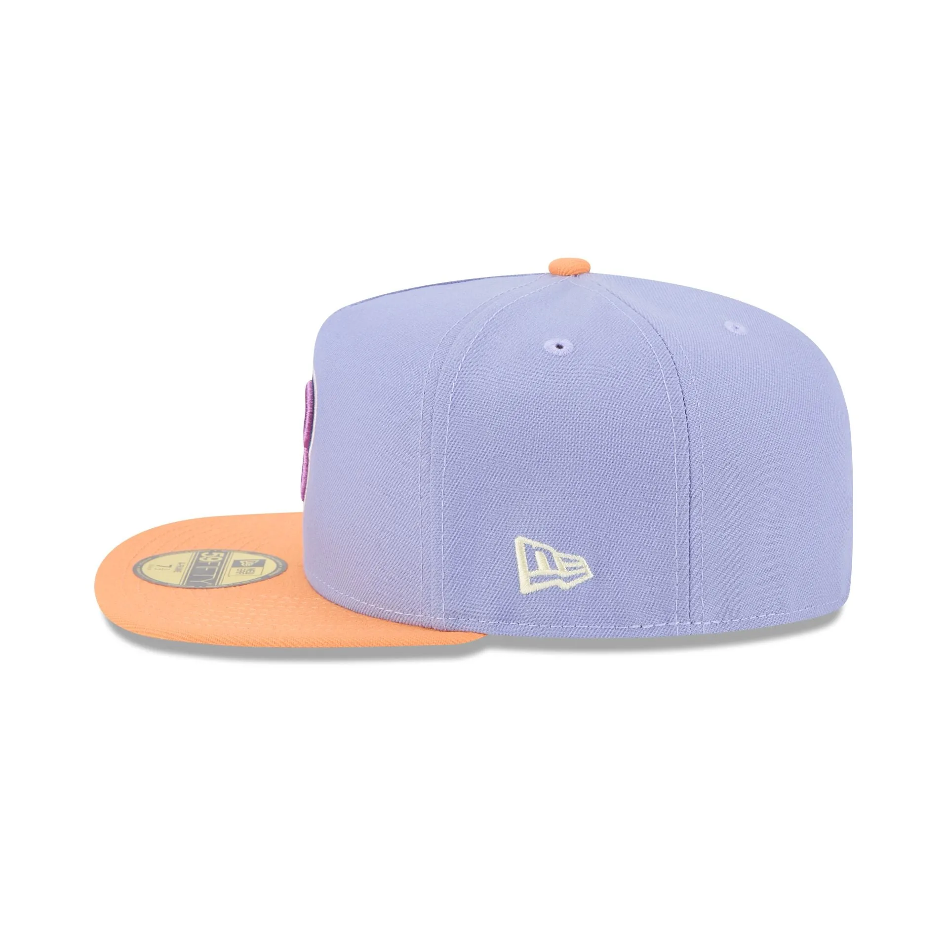 Philadelphia Phillies Lavender 59FIFTY A-Frame Fitted Hat sold by New Era product image thumbnail 5