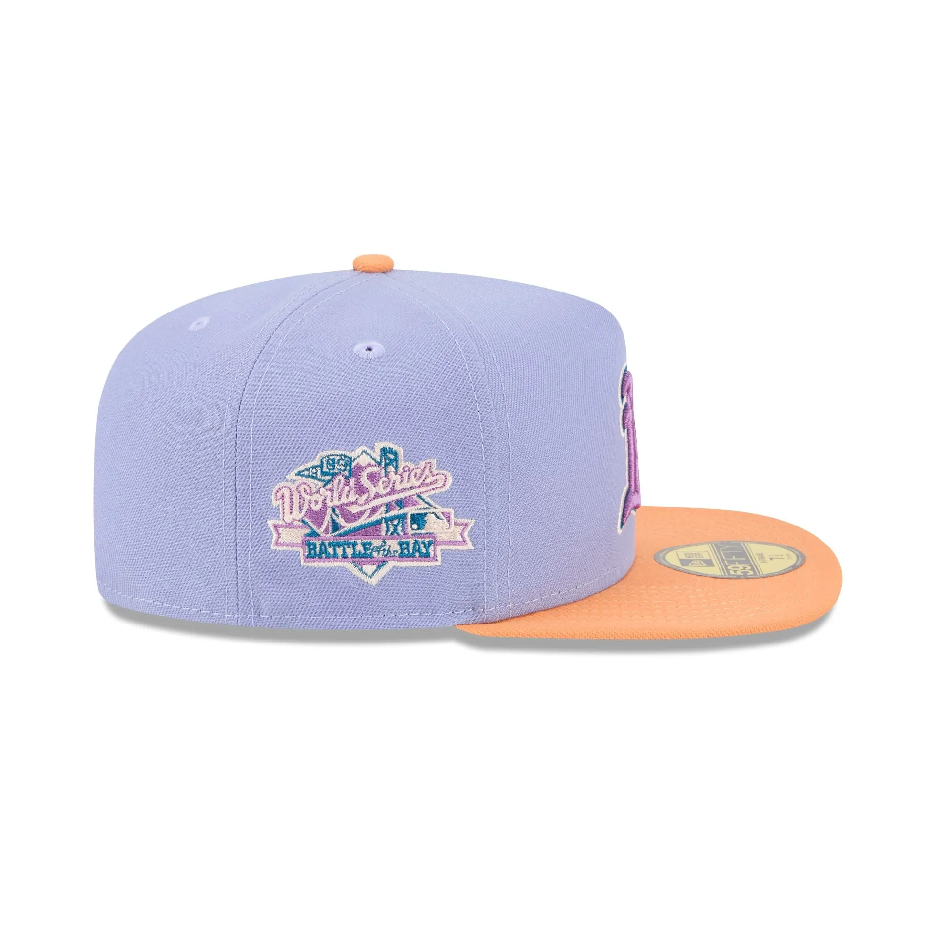 Athletics Lavender 59FIFTY A-Frame Fitted Hat sold by New Era product image thumbnail 4