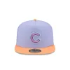 Chicago Cubs Lavender 59FIFTY A-Frame Fitted Hat sold by New Era