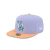 Boston Celtics Lavender 59FIFTY A-Frame Fitted Hat sold by New Era