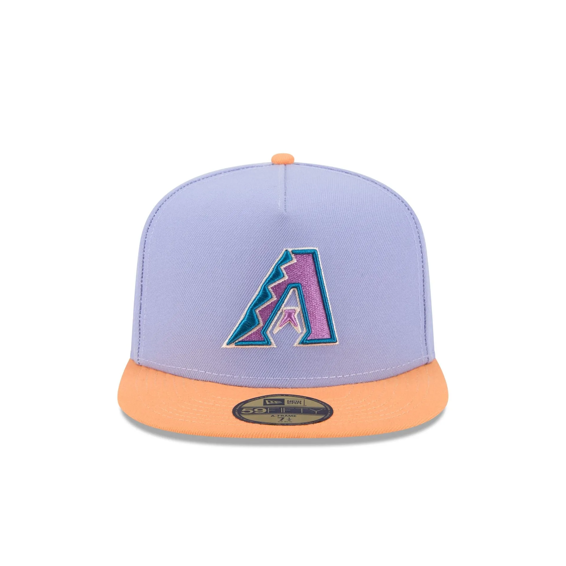 Arizona Diamondbacks Lavender 59FIFTY A-Frame Fitted Hat sold by New Era product image thumbnail 2