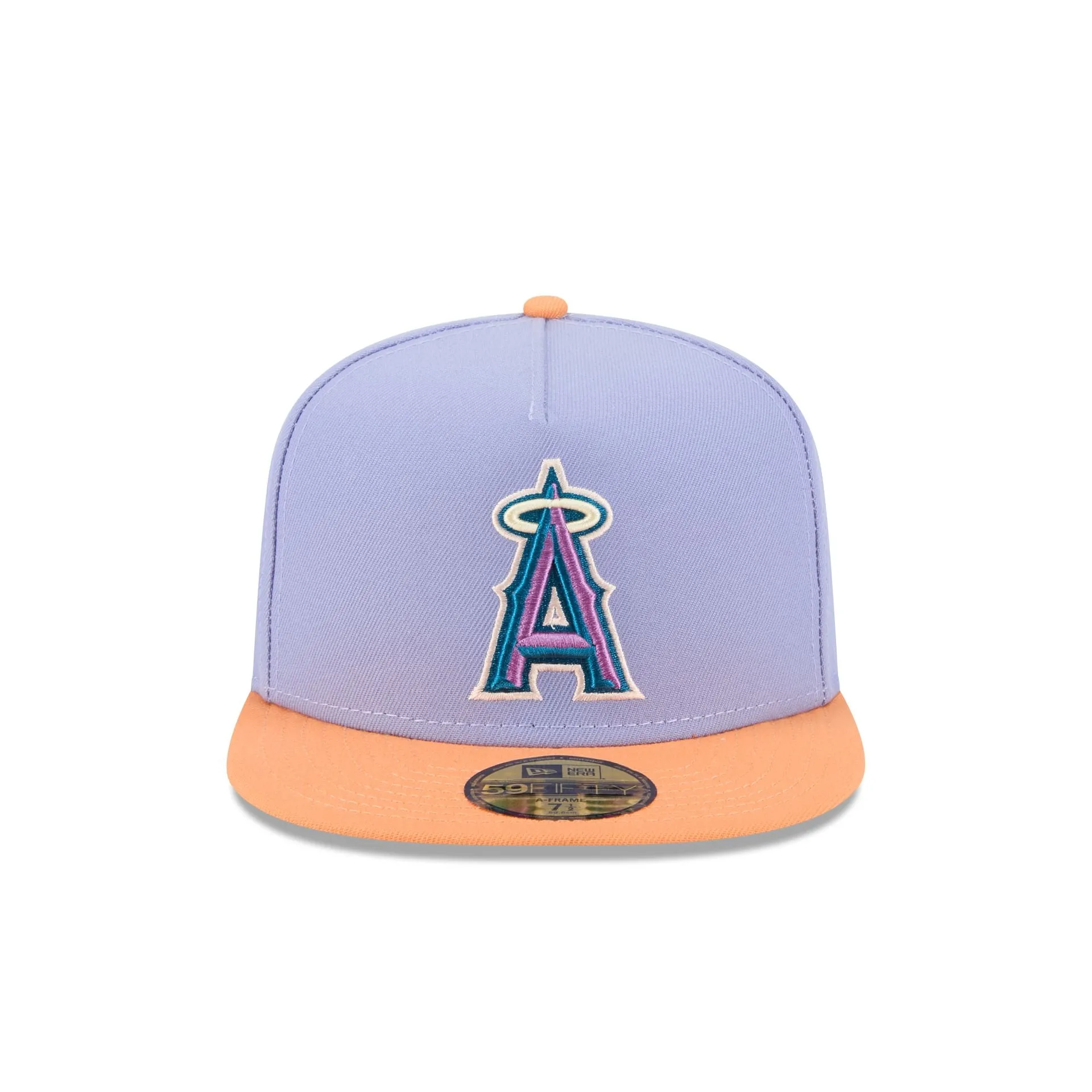 Los Angeles Angels Lavender 59FIFTY A-Frame Fitted Hat sold by New Era product image thumbnail 2