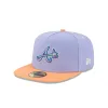 Atlanta Braves Lavender 59FIFTY A-Frame Fitted Hat sold by New Era