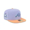 Atlanta Braves Lavender 59FIFTY A-Frame Fitted Hat sold by New Era
