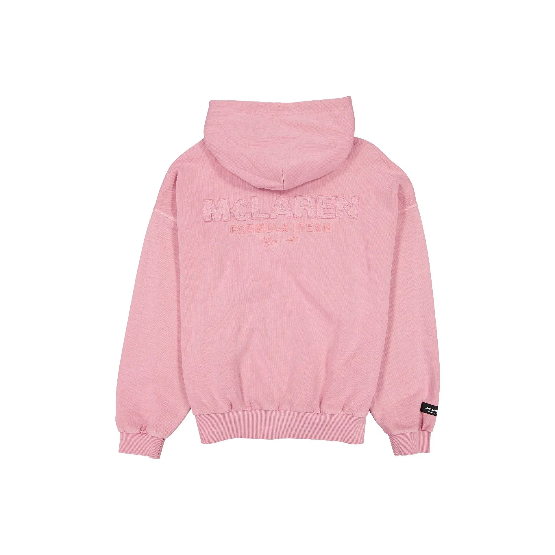 McLaren Formula 1 Team Washed Pink Oversized Full-Zip Hoodie sold by New Era product image thumbnail 2
