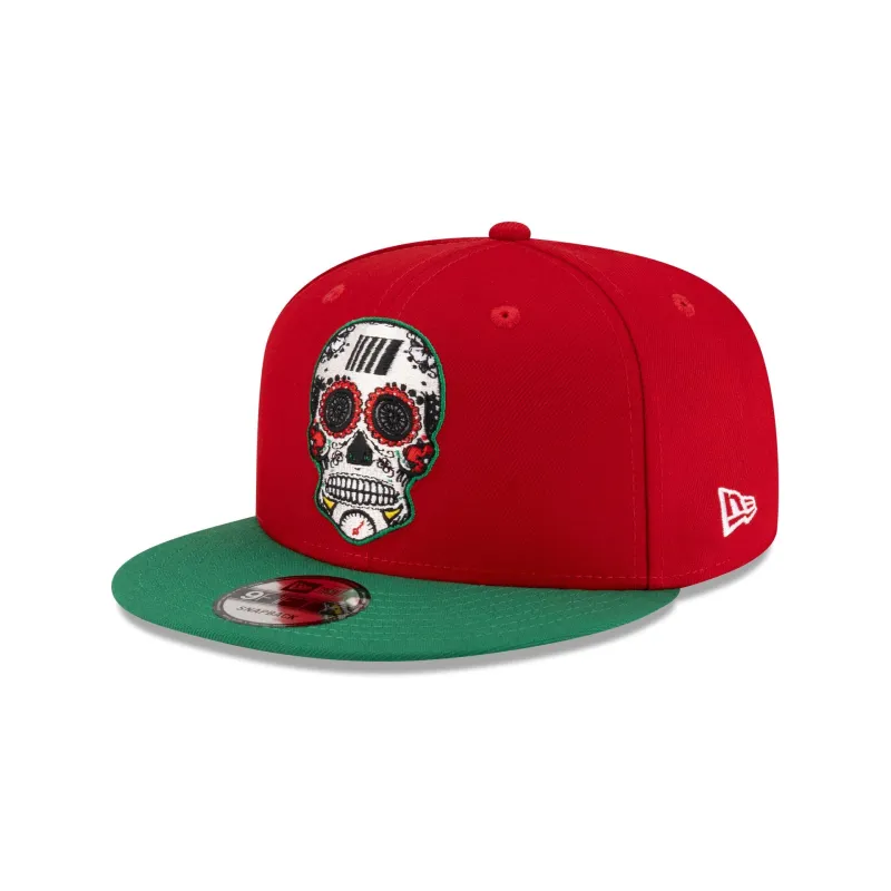 NASCAR Classics Mexico City Race Sugar Skull 9FIFTY Snapback Hat sold by New Era