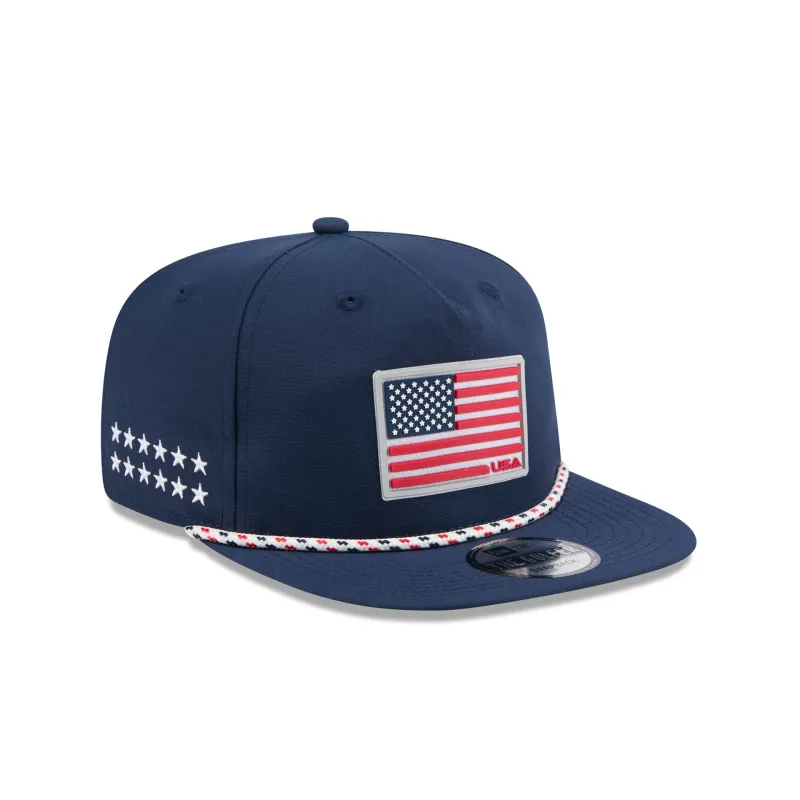 2025 Ryder Cup Team USA Flag Golfer Hat sold by New Era