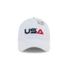 2025 Ryder Cup Team USA White 39THIRTY Stretch Fit Hat sold by New Era