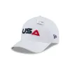 2025 Ryder Cup Team USA White 9FORTY M-Crown Snapback Hat sold by New Era