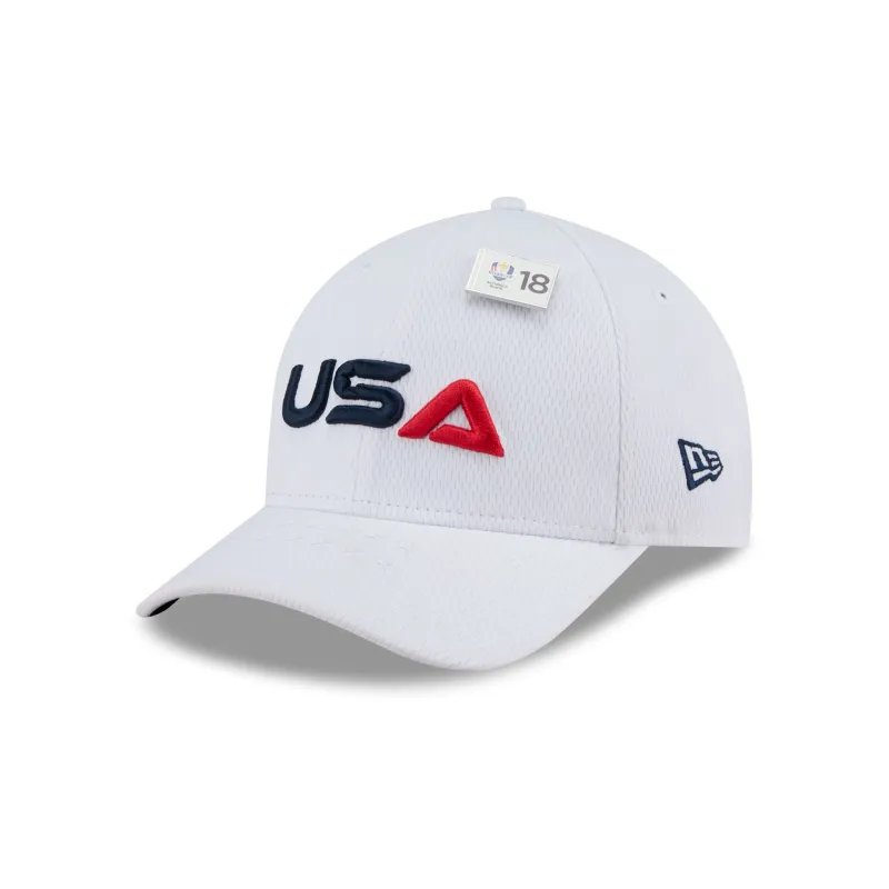 2025 Ryder Cup Team USA White 9FORTY M-Crown Snapback Hat sold by New Era