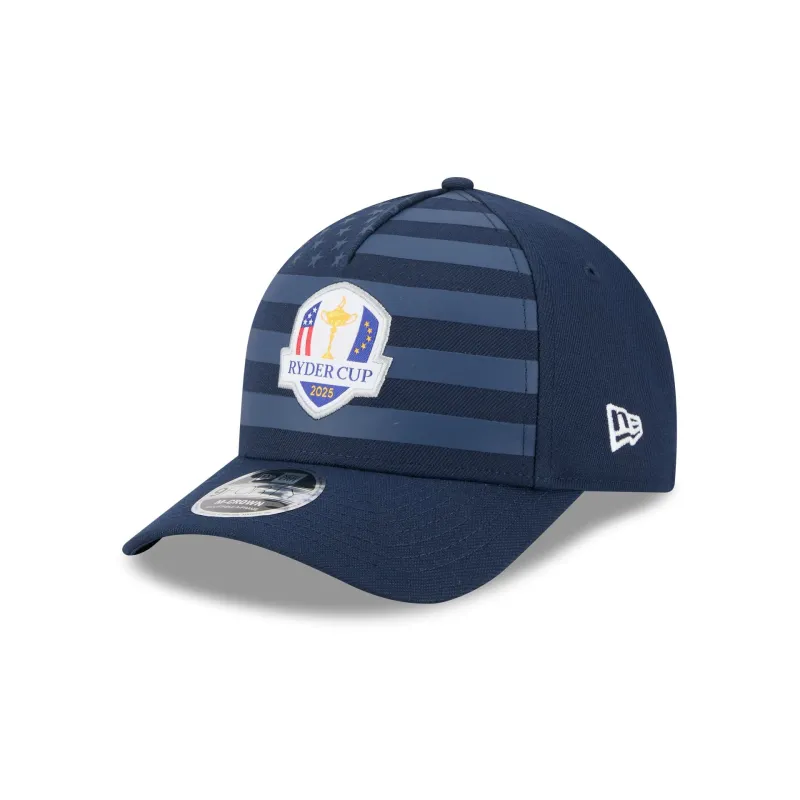 2025 Ryder Cup Flag 9FORTY M-Crown A-Frame Snapback Hat sold by New Era