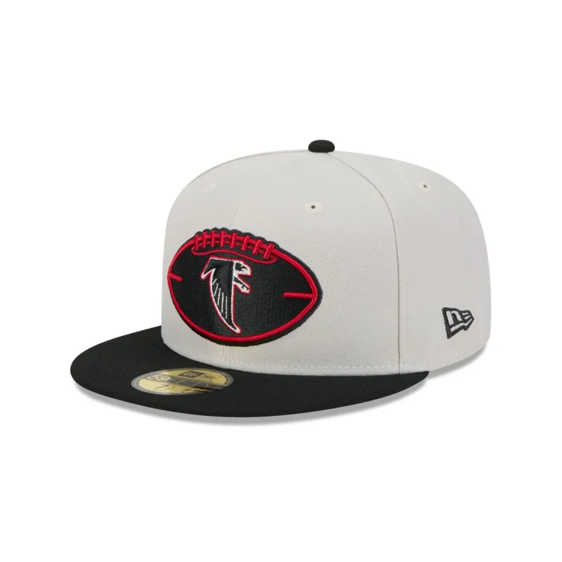 Atlanta Falcons 2024 Historic Sideline 59FIFTY Fitted Hat sold by New Era