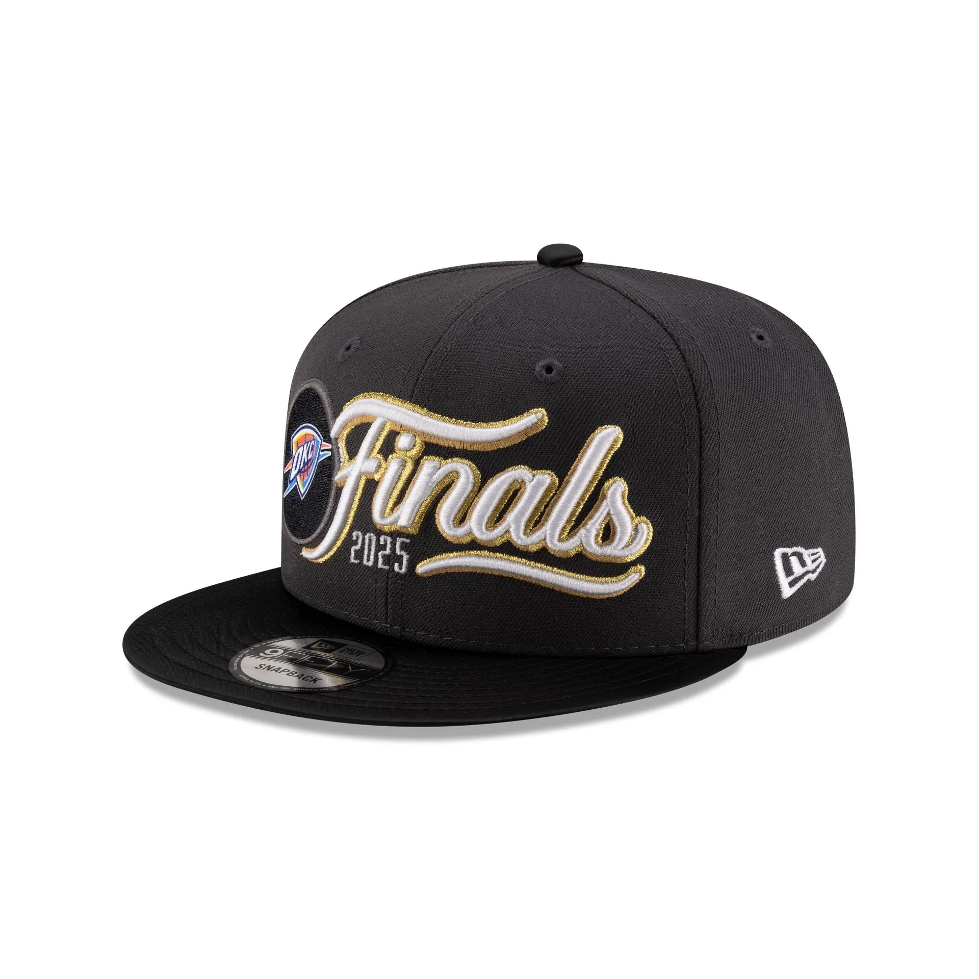 Oklahoma City Thunder 2025 NBA Finals Locker Room 9FIFTY Snapback Hat sold by New Era product image thumbnail 3