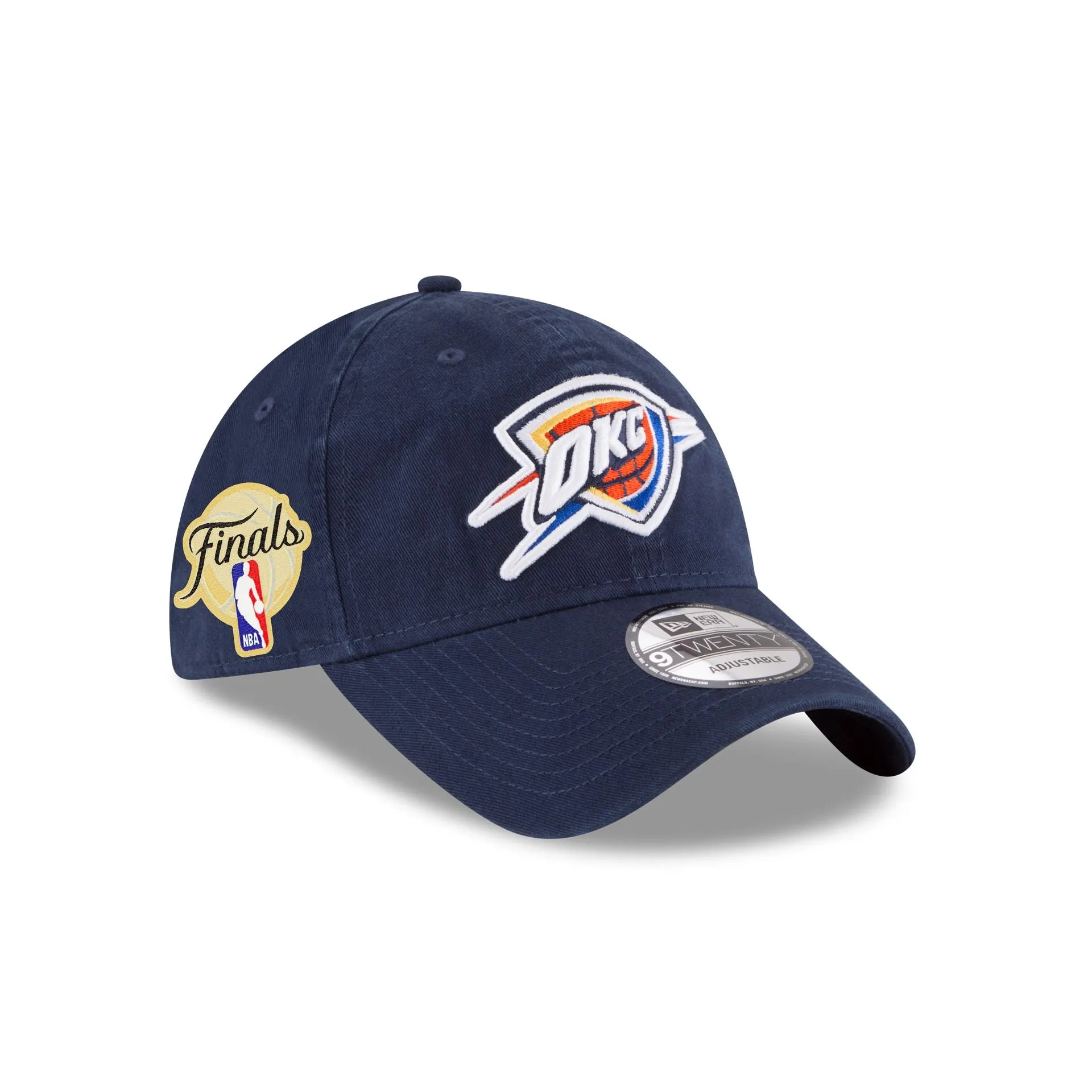 Oklahoma City Thunder 2025 NBA Finals Sidepatch 9TWENTY Adjustable Hat sold by New Era