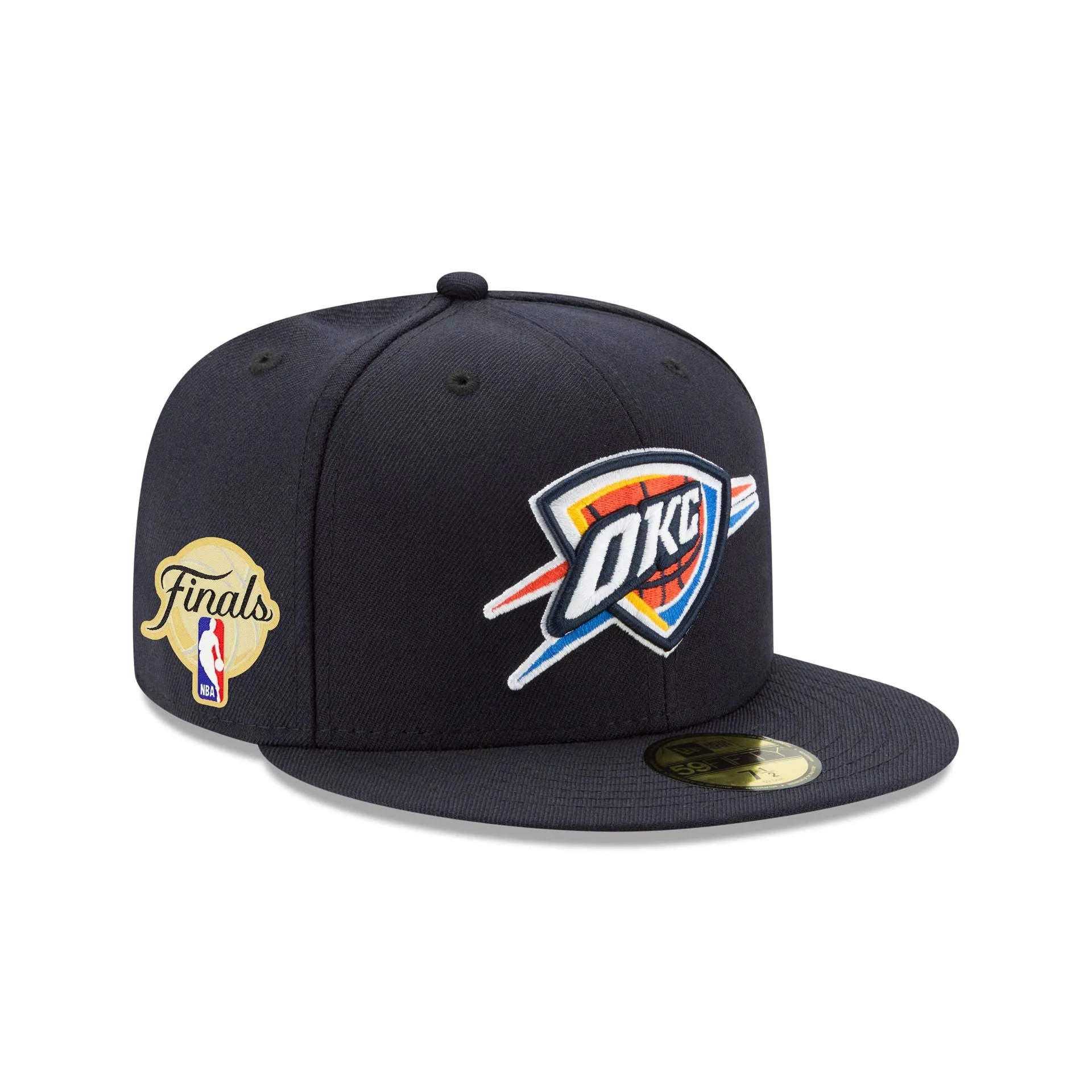 Oklahoma City Thunder 2025 NBA Finals Sidepatch 59FIFTY Fitted Hat sold by New Era
