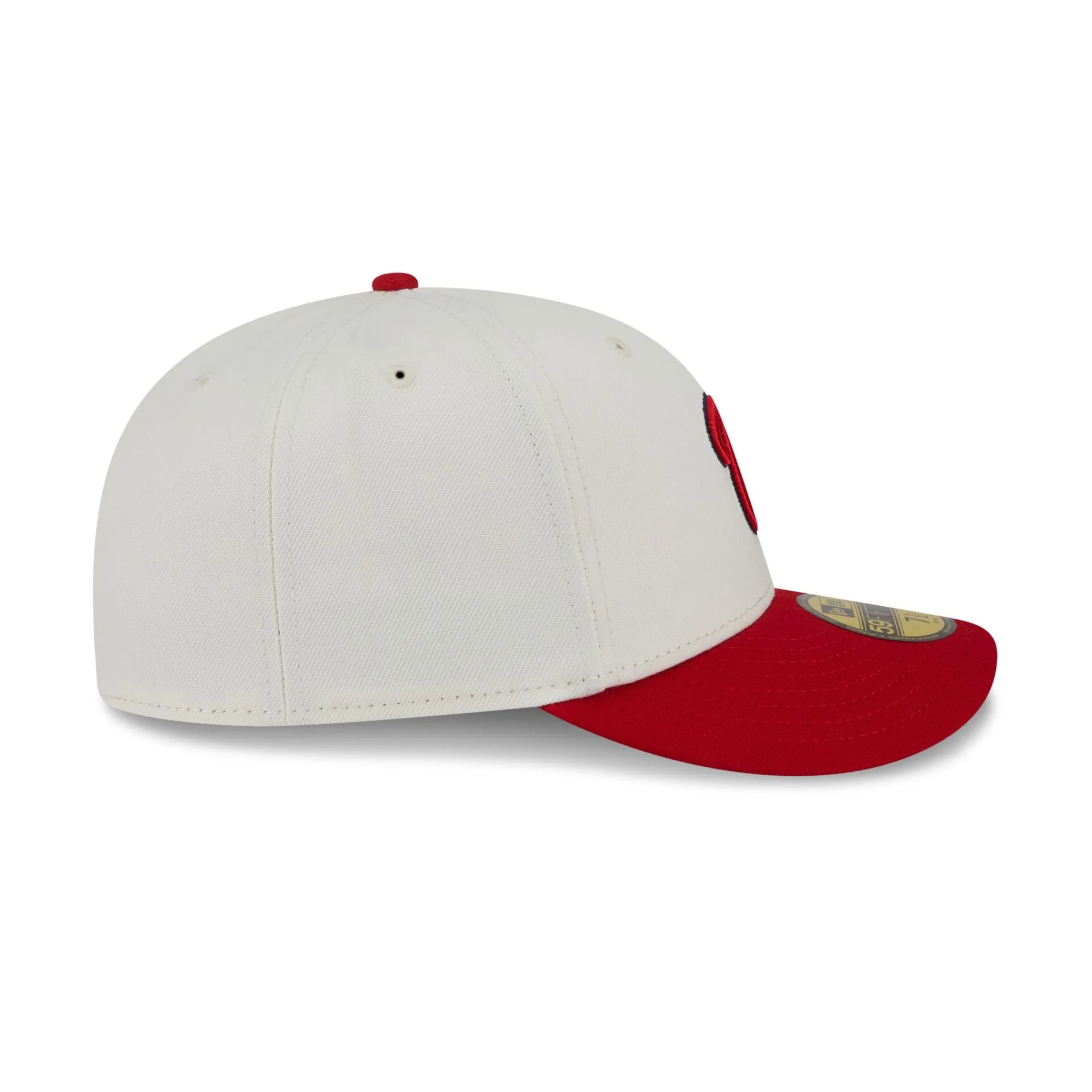 Washington Nationals Tonal Florals White 59FIFTY Fitted Hat sold by New Era product image thumbnail 5