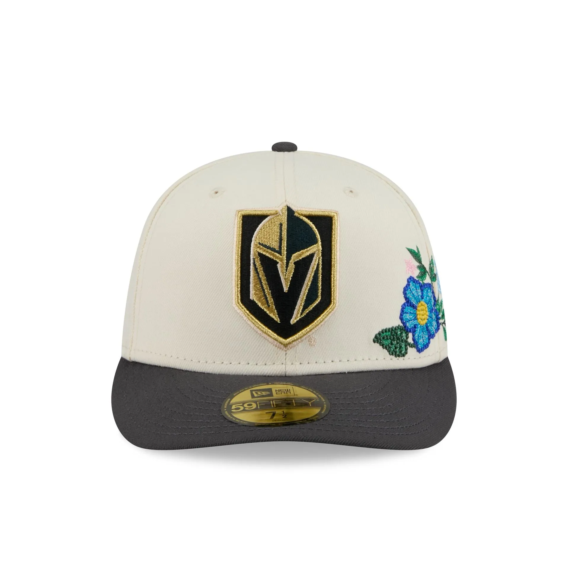 Vegas Golden Knights Tonal Florals White 59FIFTY Fitted Hat sold by New Era product image thumbnail 2