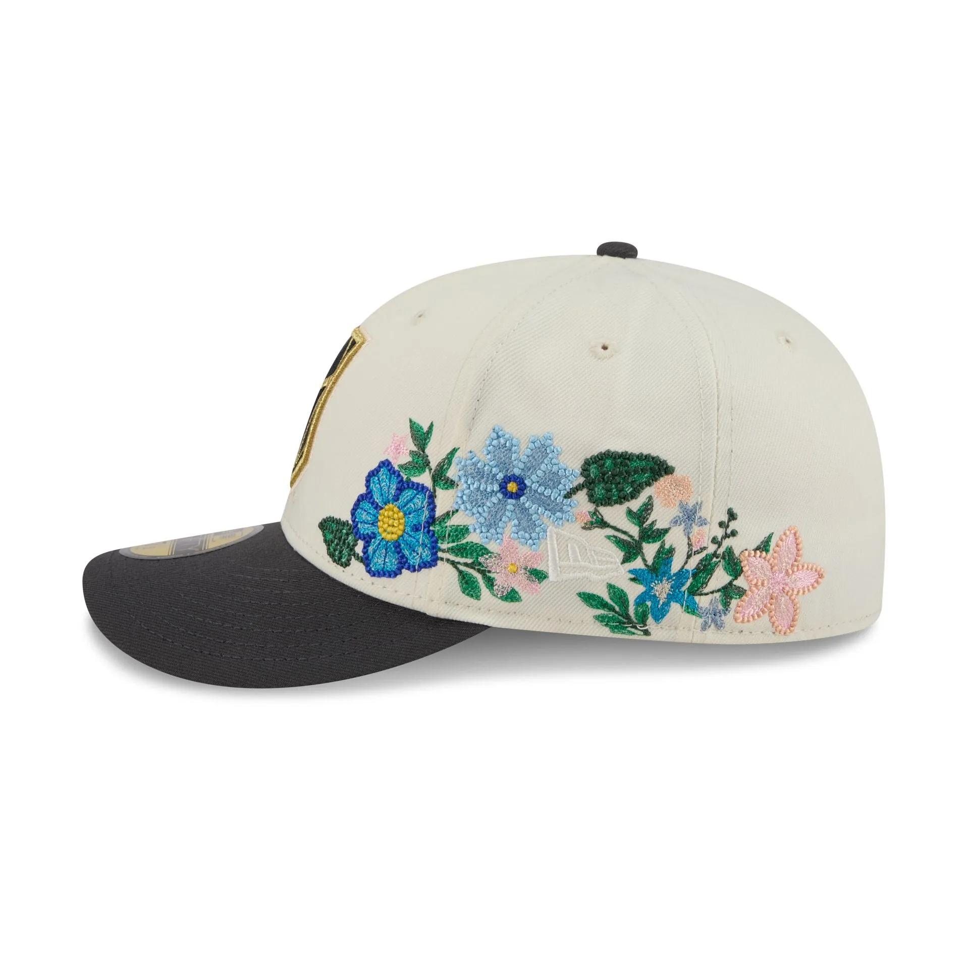 Vegas Golden Knights Tonal Florals White 59FIFTY Fitted Hat sold by New Era product image thumbnail 4