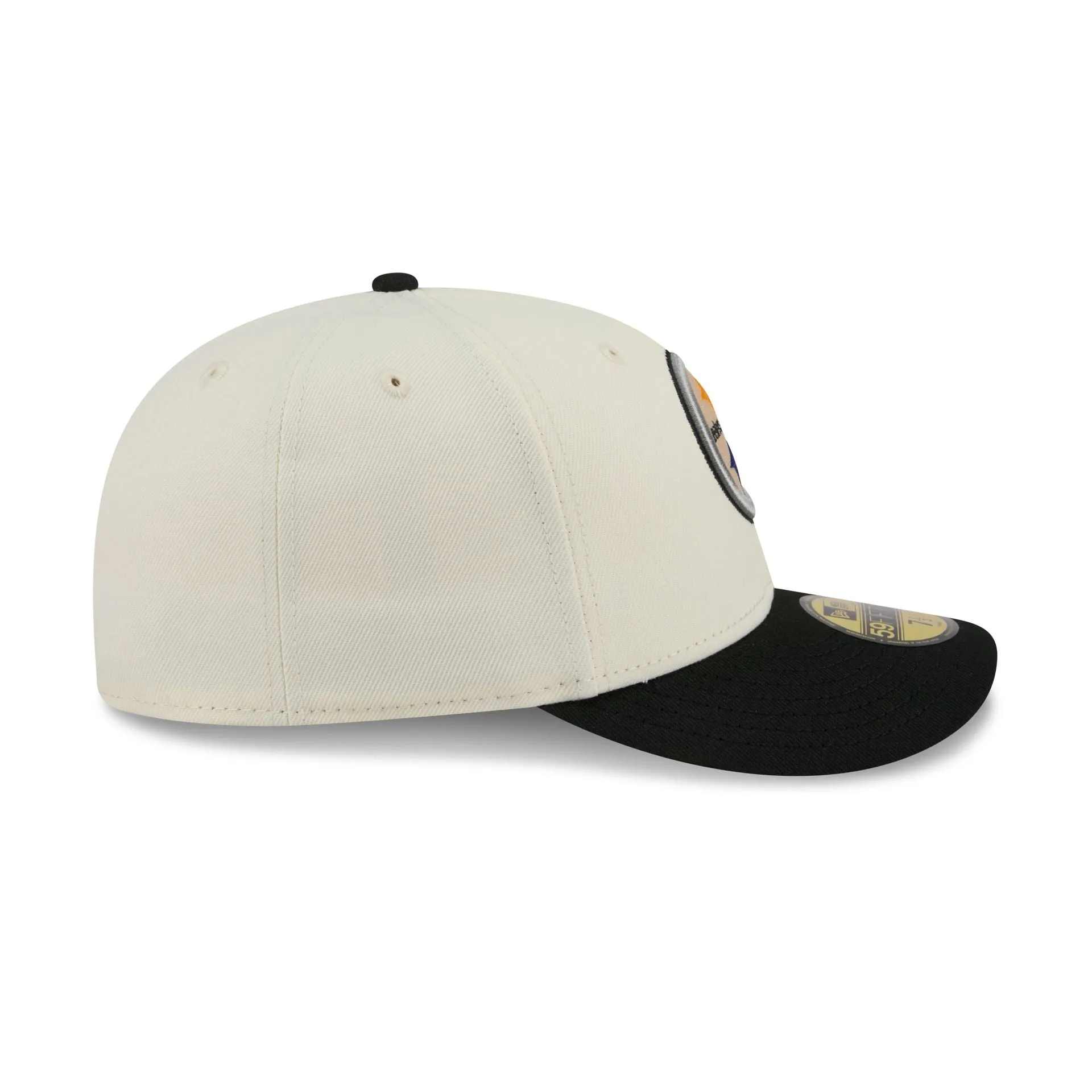 Pittsburgh Steelers Tonal Florals White 59FIFTY Fitted Hat sold by New Era product image thumbnail 5