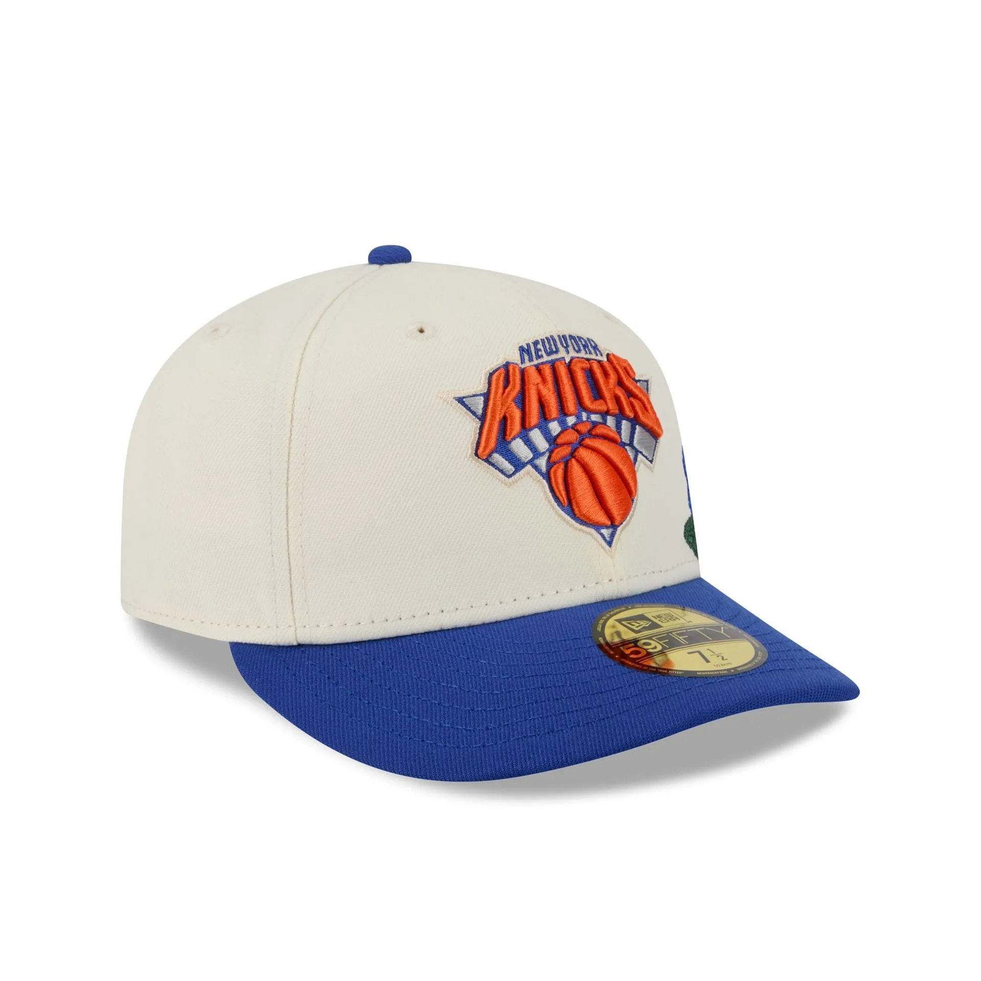 New York Knicks Tonal Florals White 59FIFTY Fitted Hat sold by New Era product image thumbnail 3