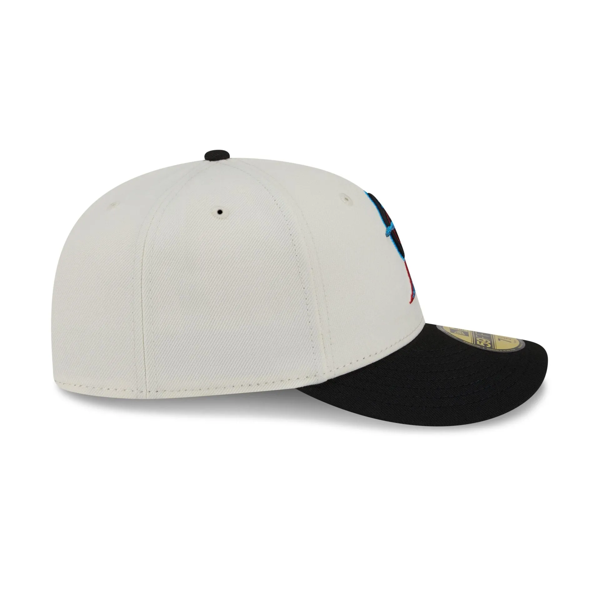 Miami Marlins Tonal Florals White 59FIFTY Fitted Hat sold by New Era product image thumbnail 5