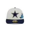 Dallas Cowboys Tonal Florals White 59FIFTY Fitted Hat sold by New Era