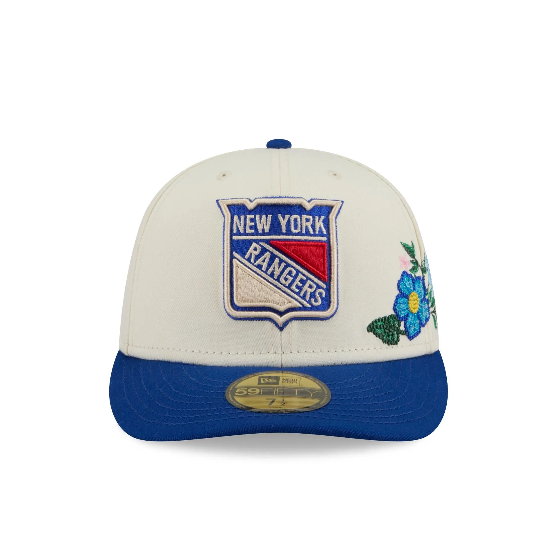 New York Rangers Tonal Florals White 59FIFTY Fitted Hat sold by New Era product image thumbnail 2