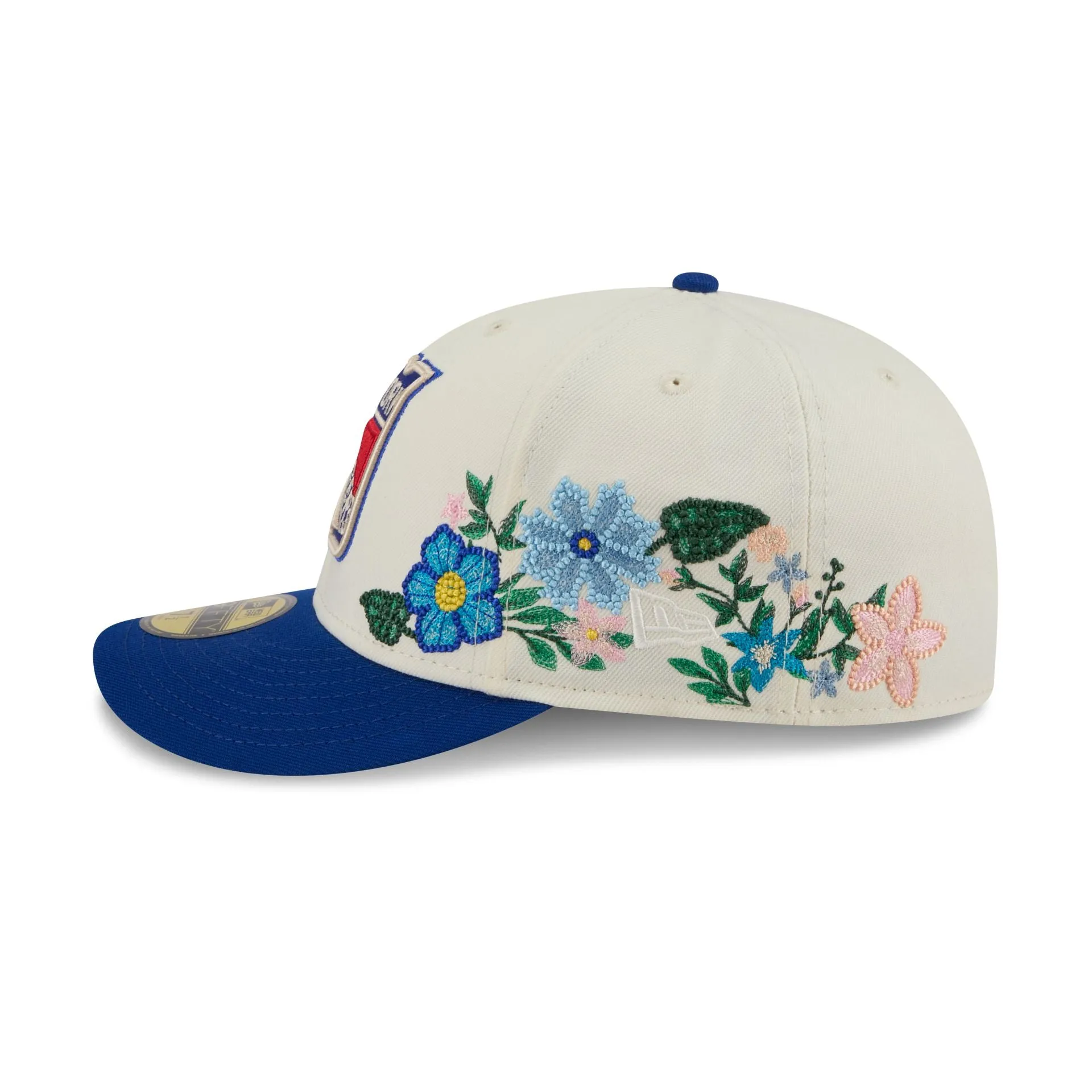 New York Rangers Tonal Florals White 59FIFTY Fitted Hat sold by New Era product image thumbnail 4