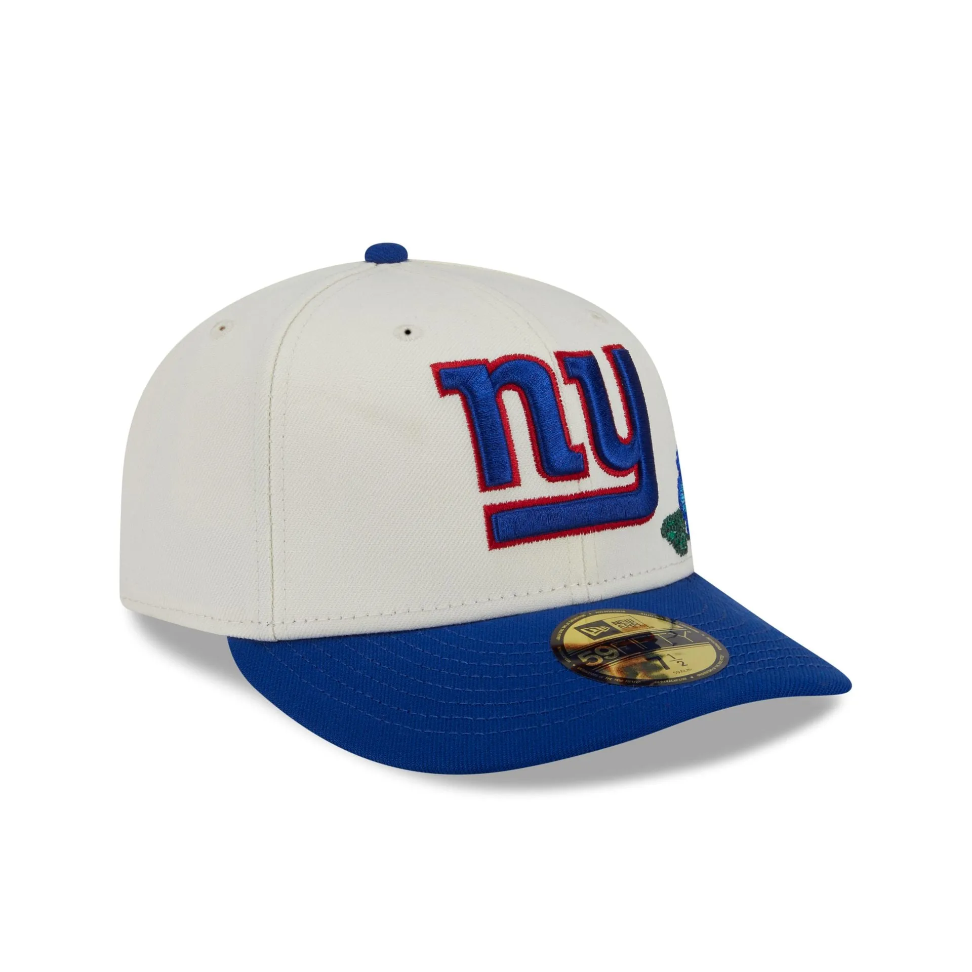 New York Giants Tonal Florals White 59FIFTY Fitted Hat sold by New Era product image thumbnail 3